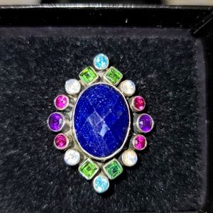 Nicky Butler Lapis Lazuli .925 Sterling Silver Ring